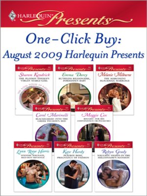 cover image of August 2009 Harlequin Presents
